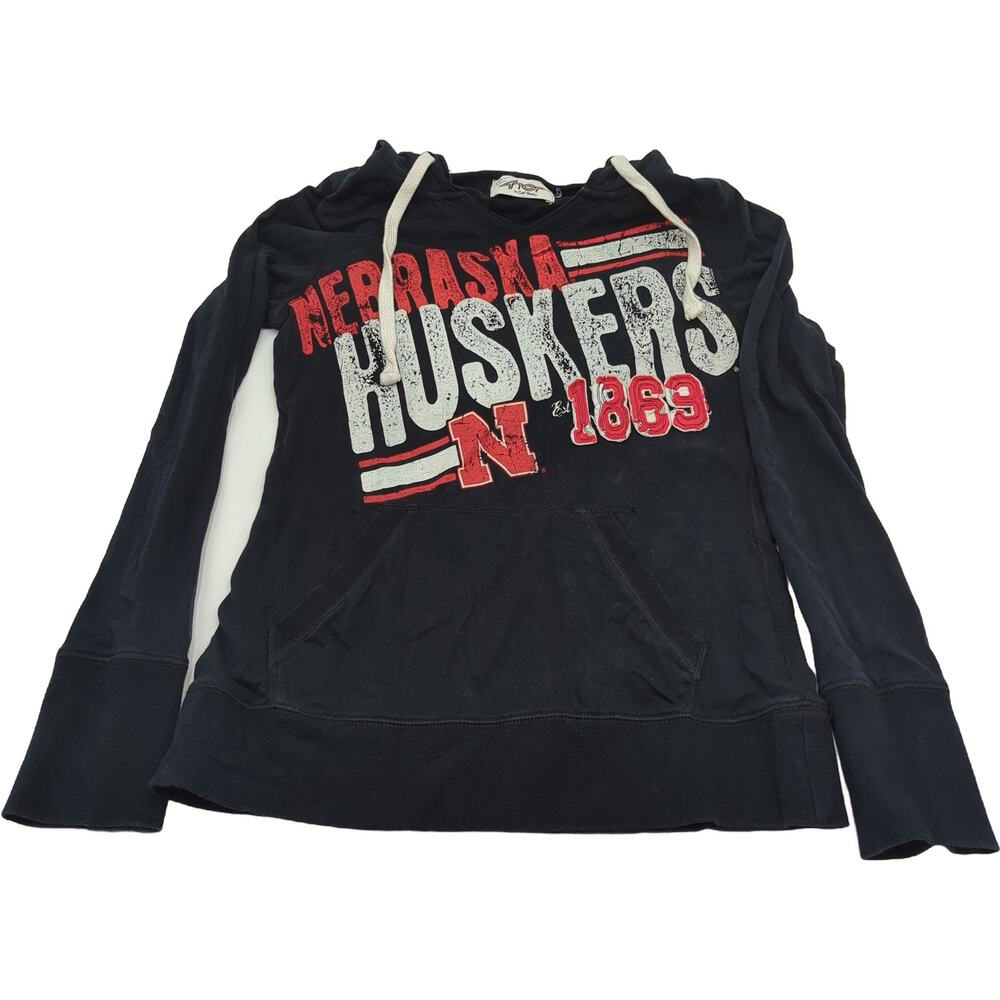 4her by Carl Banks S Blue Nebraska Huskers Hoodie